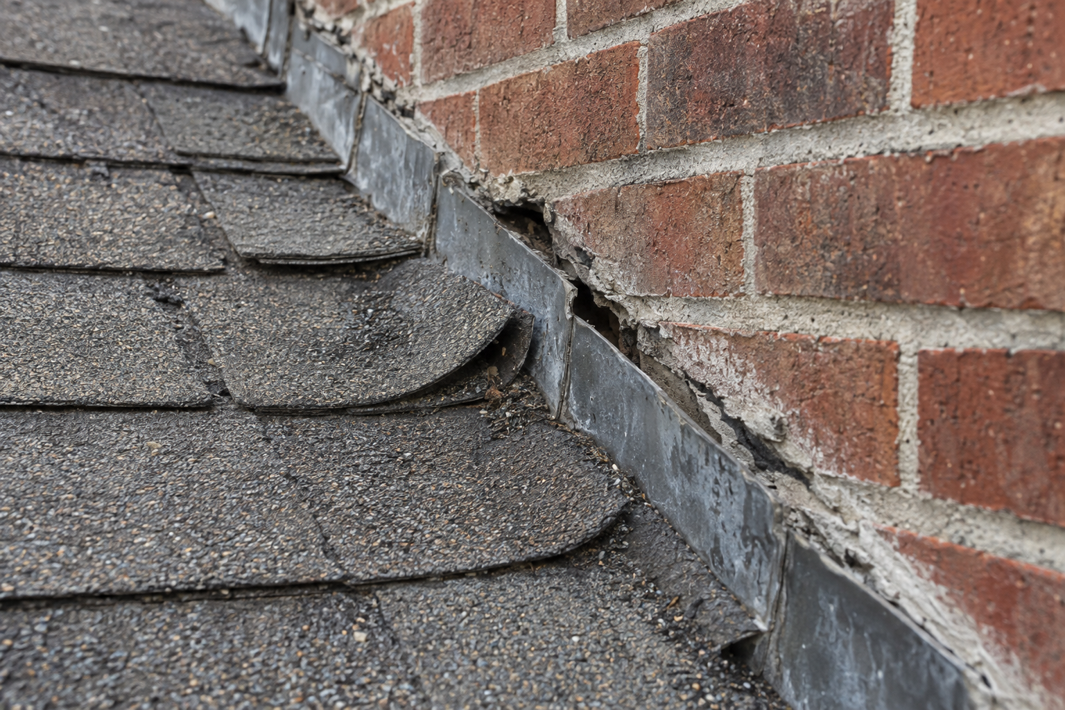 roof repair at a Denver home