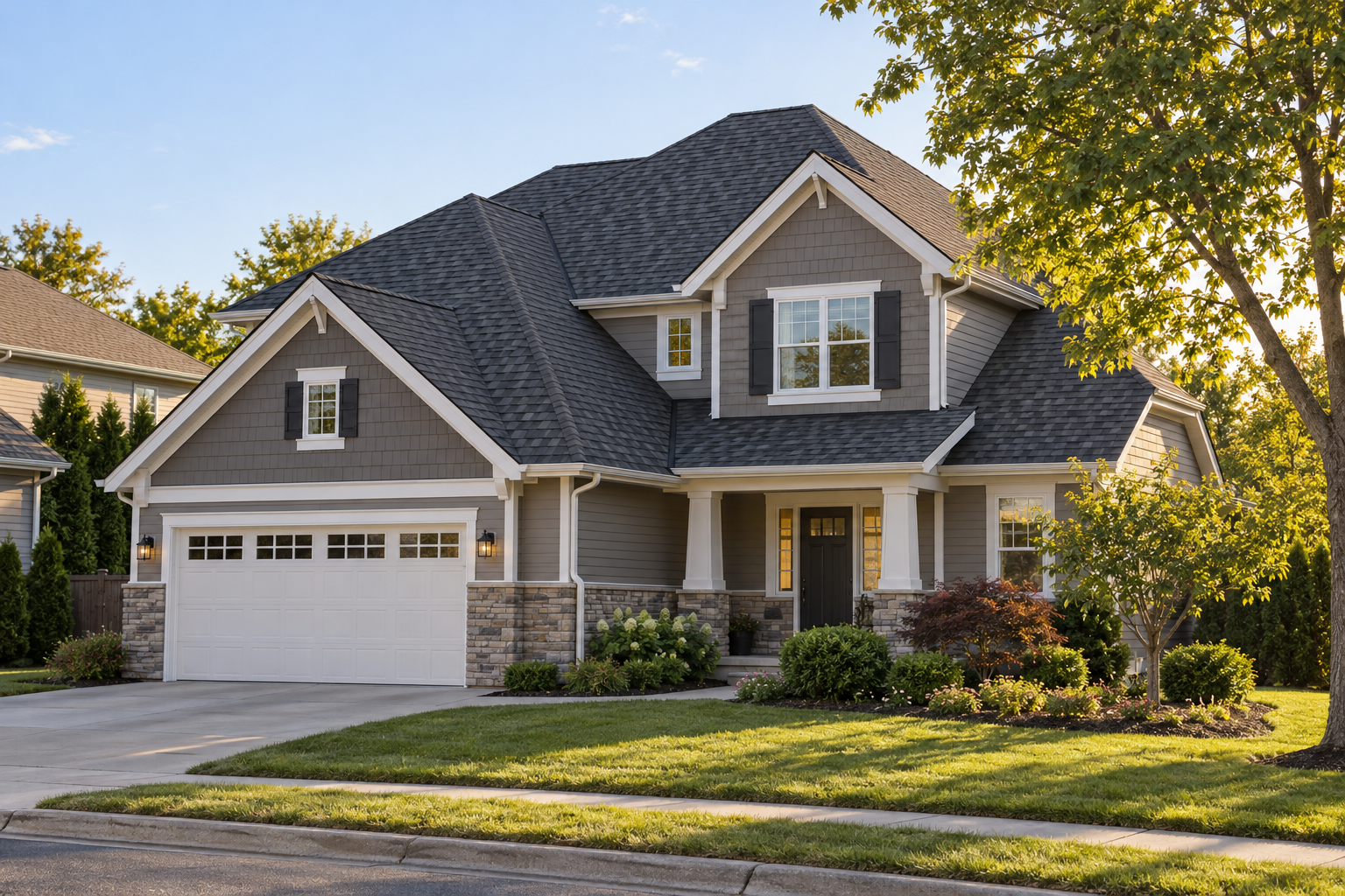 roof replacement on a Littleton home