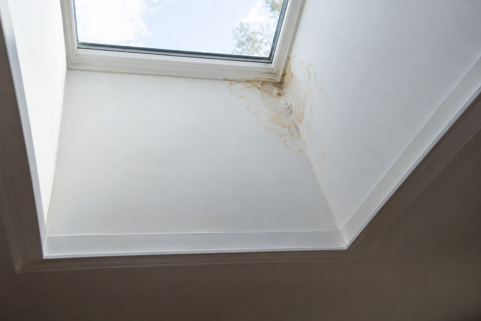 skylight repair on a Littleton home